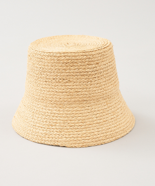 abahouse mavie(アバハウスマヴィ)の「ラフィアバケットハット(ハット・レディース・ブラック/ベージュ・フリー)」の13枚目の写真