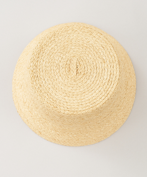 abahouse mavie(アバハウスマヴィ)の「ラフィアバケットハット(ハット・レディース・ブラック/ベージュ・フリー)」の14枚目の写真