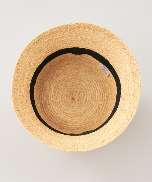 abahouse mavie(アバハウスマヴィ)の「ラフィアバケットハット(ハット・レディース・ブラック/ベージュ・フリー)」の15枚目の写真