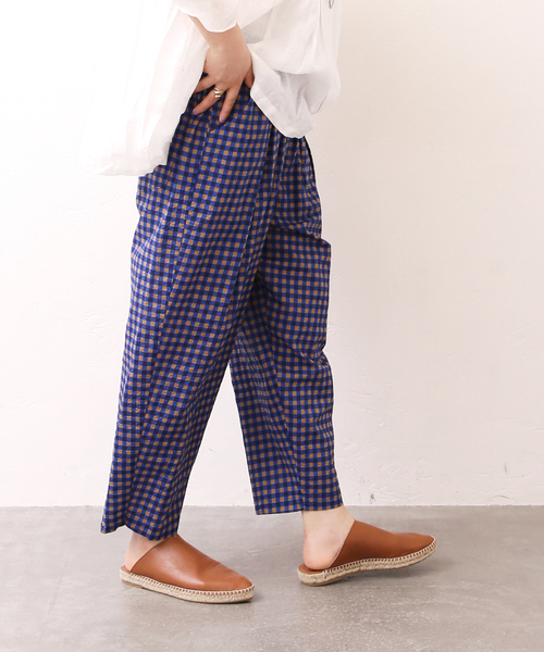 チェックPt イージータックパンツ（その他パンツ）｜journal