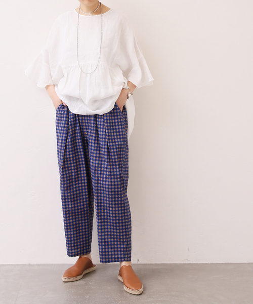 チェックPt イージータックパンツ（その他パンツ）｜JOURNAL STANDARD