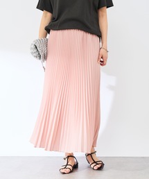 un dix cors | 裾消しジョーゼットプリーツスカート(スカート)