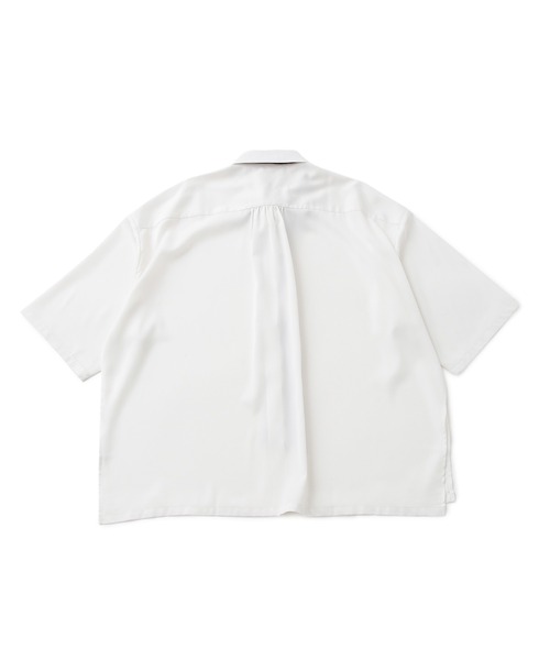 JUNRED（ジュンレッド）の「ボウタイオーバーサイズシャツ（シャツ/ブラウス・メンズ・サックスブルー/ライトグレー/ホワイト・L/M/S）」の10枚目の写真