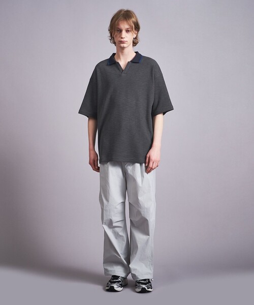 MONKEY TIME（モンキータイム）の「ドライ ナイロン ニータック イージー パンツ（その他パンツ・メンズ・コバルトブルー/ブラック/ライトグレー・L/S/M）」の12枚目の写真