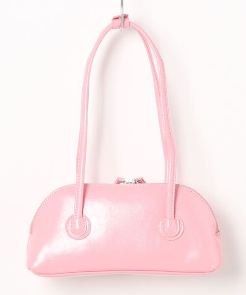 almo（アルモ）の「合成皮革楕円ハンドバッグ(se)（ハンドバッグ・レディース・桜/ブラック/ピンク/グリーン/ホワイト/サックスブルー・FREE）」の11枚目の写真