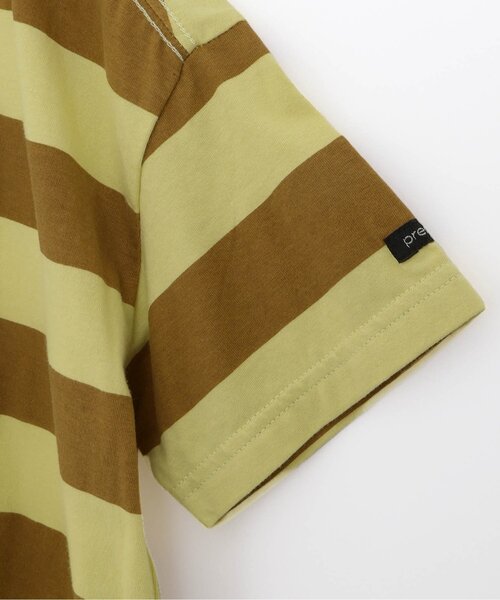 p.premier(ピードットプルミエ)の「イロチ買いしたいシンプル総柄Tシャツ(Tシャツ/カットソー・キッズ・ブラック/オレンジ/ブラウン/ブルー/アイボリー・120/110/100/90/80/140/130)」の12枚目の写真