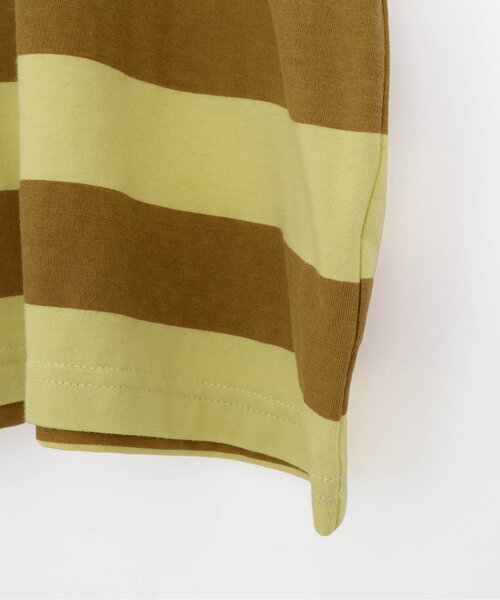 p.premier(ピードットプルミエ)の「イロチ買いしたいシンプル総柄Tシャツ(Tシャツ/カットソー・キッズ・ブラック/オレンジ/ブラウン/ブルー/アイボリー・120/110/100/90/80/140/130)」の14枚目の写真