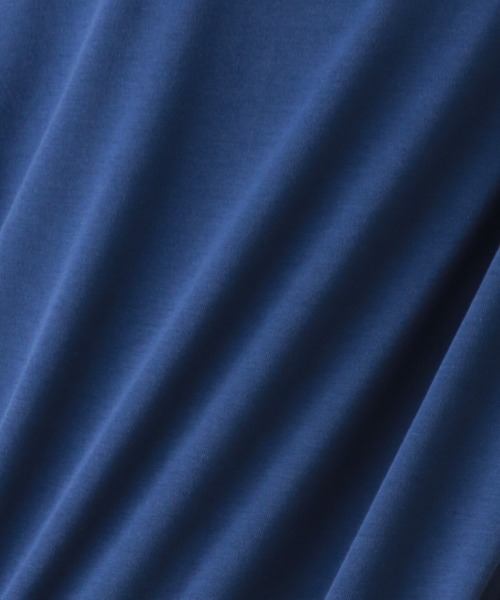 GLOBAL WORK（グローバルワーク）の「新サイズ追加/快適ハイネックフレンチプルオーバー/987169（Tシャツ/カットソー・レディース・モカ/ミント/オフホワイト/ブラック/ホワイト×ブラック/ブラック×ホワイト/ライトグレー/ブルー/ダークパープル・LARGE/MEDIUM/SHORT）」の10枚目の写真