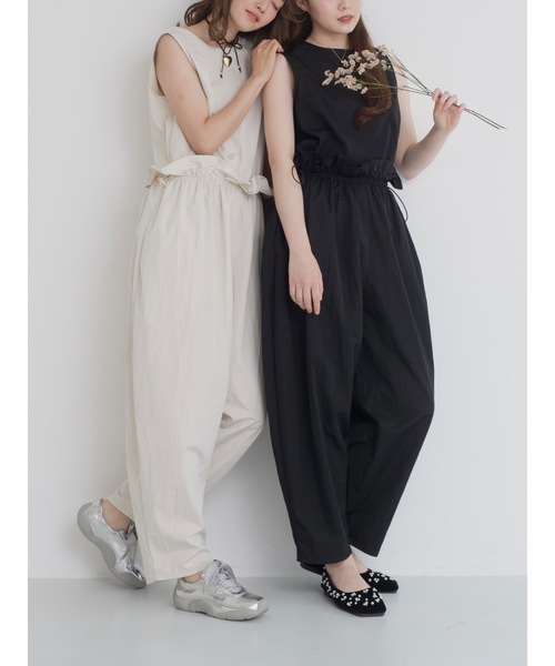 taffeta all in one（サロペット/オーバーオール）｜jumelle（ジュメロ）