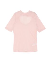 チュールドッキングエンブロイダリートップス