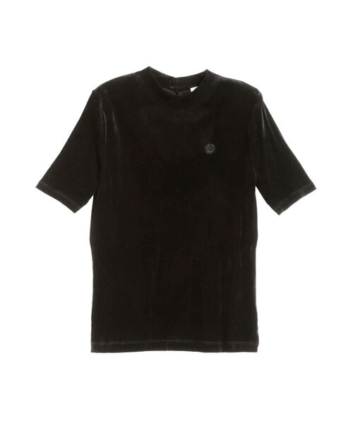 CALNAMUR（カルナムール）の「チュールドッキングエンブロイダリートップス（Tシャツ/カットソー・レディース・ピンク/ブラウン/ブラック・FREE）」の2枚目の写真