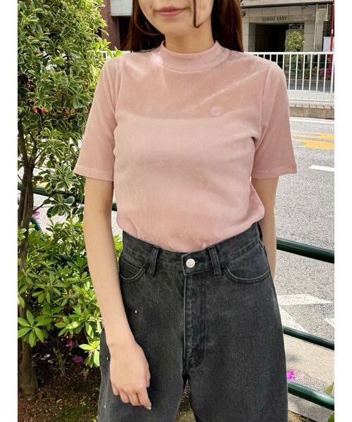 CALNAMUR（カルナムール）の「チュールドッキングエンブロイダリートップス（Tシャツ/カットソー・レディース・ピンク/ブラウン/ブラック・FREE）」の15枚目の写真