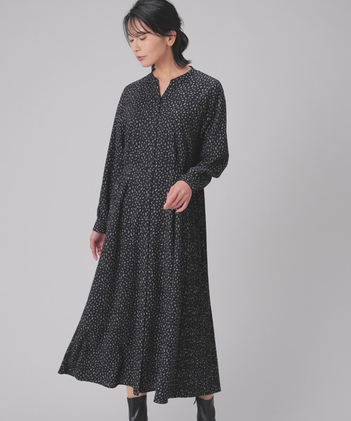 プリーツ切替ワンピース（ワンピース）｜GLACIER lusso（グラシア  