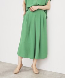 THE SHOP TK （ザ ショップ ティーケー ）の「【涼しい！/シワになりにくい/吸水速乾/洗える】フレアスカートパンツ（その他パンツ）」