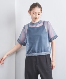 UNITED ARROWS | オーガンジー 2WAY ブラウス(ニット/セーター)