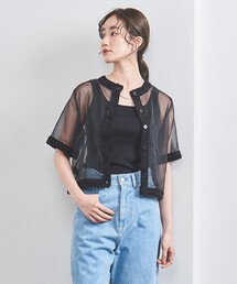 UNITED ARROWS | オーガンジー 2WAY ブラウス(ニット/セーター)
