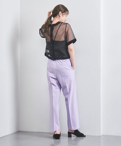 2024AW UNITED ARROWS オーガンジー 2WAY ブラウス 2024AW UNITED ARROWS オーガンジー 2WAY ブラウス - メルカリ