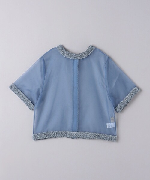 2024AW UNITED ARROWS オーガンジー 2WAY ブラウス 2024AW UNITED ARROWS オーガンジー 2WAY ブラウス - メルカリ
