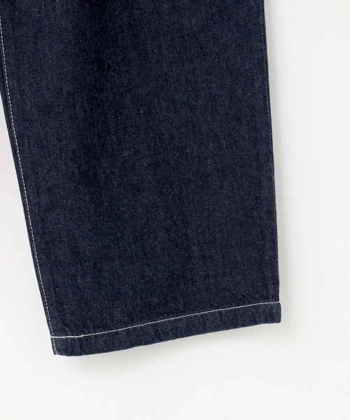 LOWRYS FARM（ローリーズファーム）の「デニムワイドパンツ  131414（デニムパンツ・メンズ・インディゴブルー/ブラック・MEDIUM/LARGE）」の9枚目の写真
