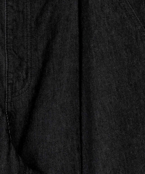 LOWRYS FARM（ローリーズファーム）の「デニムワイドパンツ  131414（デニムパンツ・メンズ・インディゴブルー/ブラック・MEDIUM/LARGE）」の6枚目の写真