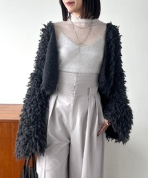 シャギーボレロカーデ