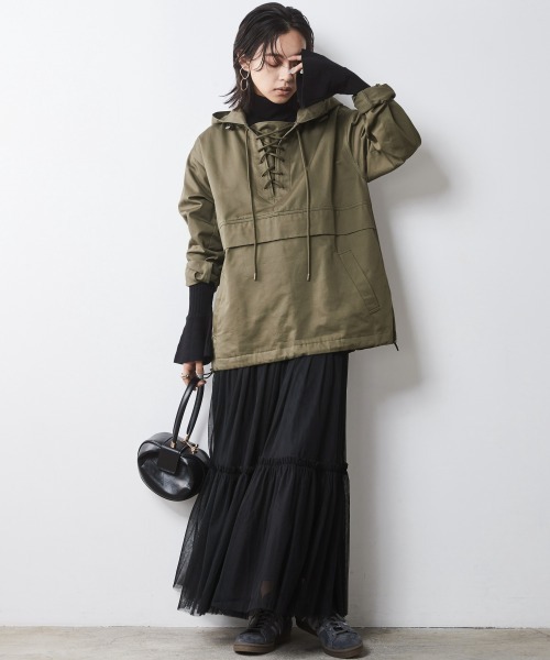 CHIC STYLE（シックスタイル）の「 袖口フレア薄手タートルネックプルオーバー ＜大きいサイズ有＞シックスタイル　（ニット/セーター・レディース・グレー/ブラック・M/L/LL/3L/4L/5L）」の14枚目の写真