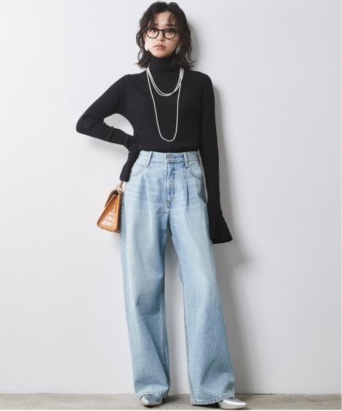 CHIC STYLE（シックスタイル）の「 袖口フレア薄手