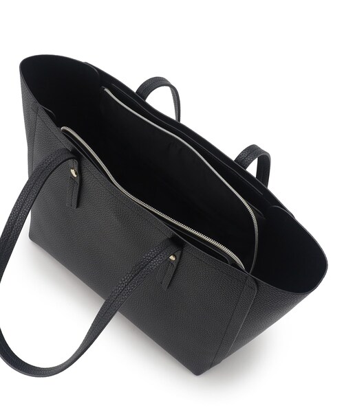 index（インデックス）の「◆フェイクレザーA4トートバッグ（トートバッグ・レディース・ブラック/チャコールグレー/ベージュ・00）」の17枚目の写真