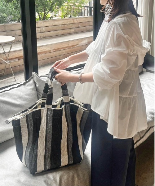 Lajour（ラジュール）の「日本製 キャンバストートバッグ（トート