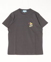 TREAL/トゥリール ワンポイント刺繡 レギュラーサイズTシャツ MOTR24SL003