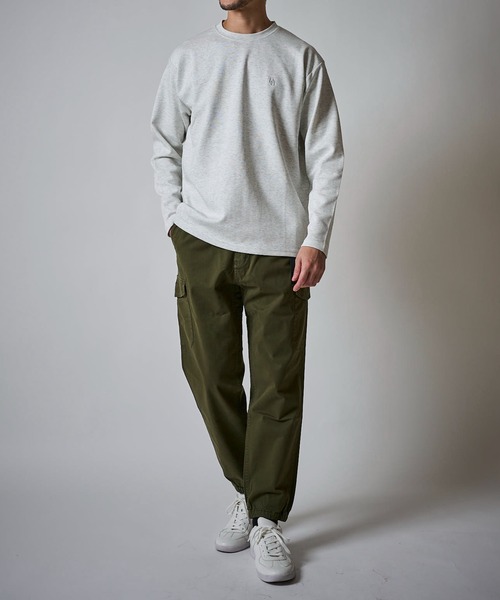 Gramicci（グラミチ）の「【Gramicci/グラミチ】NN-CARGO-JOGGER PANTS  / オーガニックコットンジョガーパンツ GMP4-FJP01（カーゴパンツ・メンズ・ベージュ/チャコールグレー/オリーブ/ブラック/ライトベージュ/カーキ・X-LARGE/LARGE/MEDIUM/SMALL）」の22枚目の写真