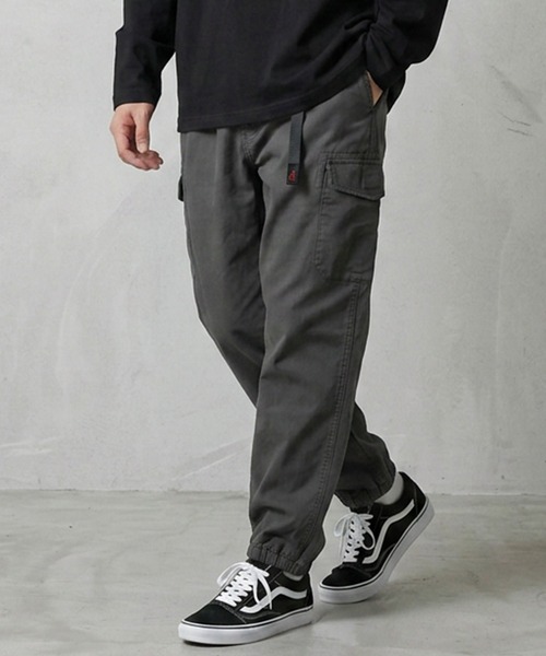 Gramicci(グラミチ)の「【Gramicci/グラミチ】NN-CARGO-JOGGER PANTS / オーガニックコットンジョガーパンツ GMP4-FJP01(カーゴパンツ・メンズ・ベージュ/チャコールグレー/オリーブ/ブラック/ライトベージュ/カーキ/チャコール/ダークネイビー/ダークグレー・X-LARGE/LARGE/MEDIUM/SMALL)」の20枚目の写真