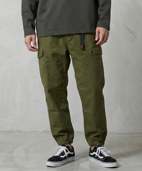 Gramicci(グラミチ)の「【Gramicci/グラミチ】NN-CARGO-JOGGER PANTS / オーガニックコットンジョガーパンツ GMP4-FJP01(カーゴパンツ・メンズ・ベージュ/チャコールグレー/オリーブ/ブラック/ライトベージュ/カーキ/チャコール/ダークネイビー/ダークグレー・X-LARGE/LARGE/MEDIUM/SMALL)」の22枚目の写真