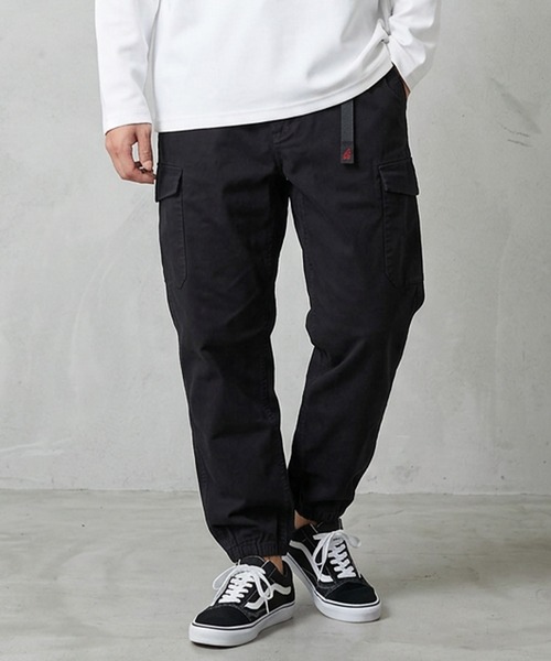 Gramicci(グラミチ)の「【Gramicci/グラミチ】NN-CARGO-JOGGER PANTS / オーガニックコットンジョガーパンツ GMP4-FJP01(カーゴパンツ・メンズ・ベージュ/チャコールグレー/オリーブ/ブラック/ライトベージュ/カーキ/チャコール/ダークネイビー/ダークグレー・X-LARGE/LARGE/MEDIUM/SMALL)」の19枚目の写真