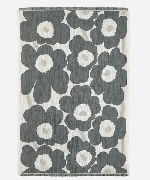 Unikko / jacquard throw 150x220 blanket（寝具）｜marimekko