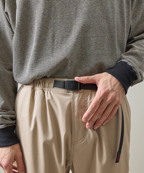 And A（アンドエー）の「Gramicci グラミチ / STRETCH GABARDINE EASY TAPERD PANT ストレッチギャバジンイージーテーパードパンツ / GUP4-SJP08（その他パンツ・メンズ・グレー/ネイビー/ブラック/ベージュ・SMALL/MEDIUM/LARGE/X-LARGE）」の15枚目の写真