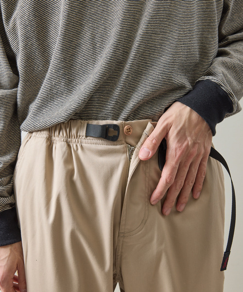 And A（アンドエー）の「Gramicci グラミチ / STRETCH GABARDINE EASY TAPERD PANT ストレッチギャバジンイージーテーパードパンツ / GUP4-SJP08（その他パンツ・メンズ・グレー/ネイビー/ブラック/ベージュ・SMALL/MEDIUM/LARGE/X-LARGE）」の17枚目の写真