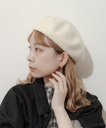 SMELLY | シンプルバスクベレー(ハンチング/ベレー帽)