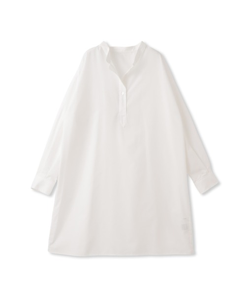 MAYSON GREY（メイソングレイ）の「スキッパーチュニックシャツ≪手洗い可能≫（シャツ/ブラウス・レディース・ダークネイビー/ホワイト/ブルー・M/S）」の21枚目の写真