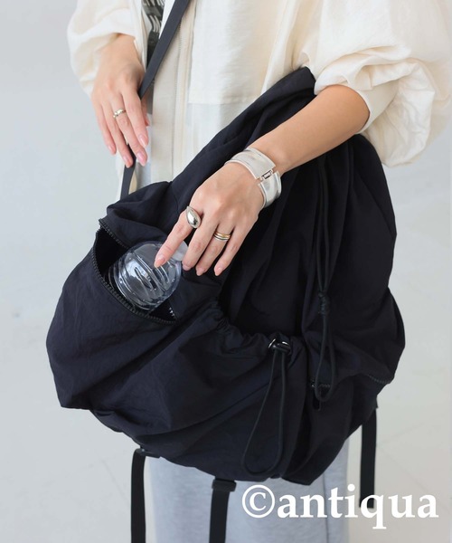 antiqua(アンティカ)の「マルチリュック(バックパック/リュック・レディース・ブラック・FREE)」の5枚目の写真