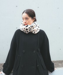 Ray BEAMS | フェイク ファー スヌード(マフラー)