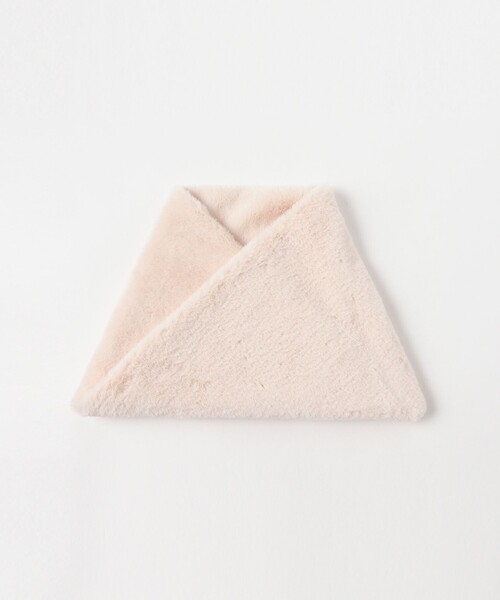 Ray BEAMS(レイビームス)の「フェイク ファー スヌード(マフラー・レディース・オフホワイト/その他/ブラック・ONE SIZE)」の8枚目の写真