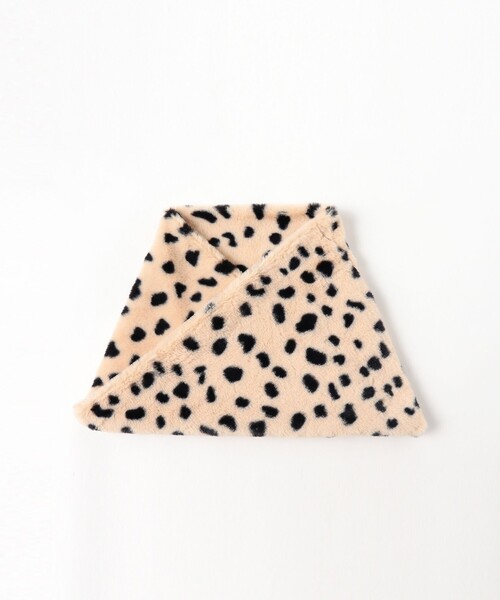 Ray BEAMS(レイビームス)の「フェイク ファー スヌード(マフラー・レディース・オフホワイト/その他/ブラック・ONE SIZE)」の16枚目の写真