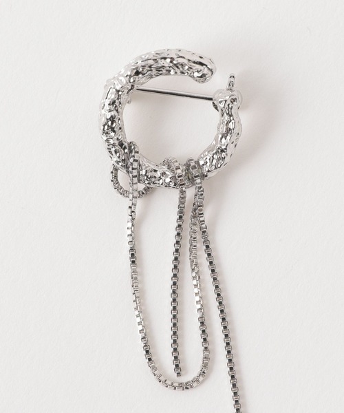 HARE（ハレ）の「3ピースセットメタルブローチ(HARE)（ブローチ/コサージュ・レディース・シルバー・FREE）」の8枚目の写真