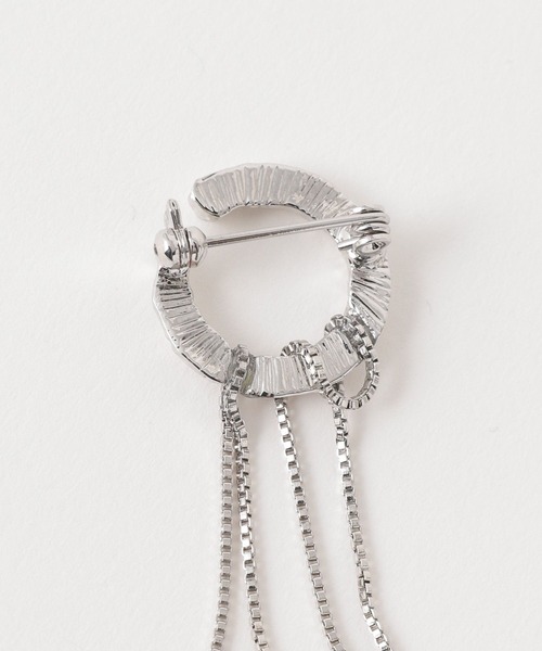 HARE（ハレ）の「3ピースセットメタルブローチ(HARE)（ブローチ/コサージュ・レディース・シルバー・FREE）」の9枚目の写真