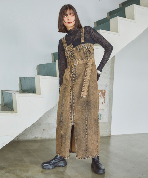 ELLEgirl（エルガール）の「ラインデザインシアートップス【ELLEgirl/エル ガール】（Tシャツ/カットソー・レディース・ブラック・FREE）」の11枚目の写真