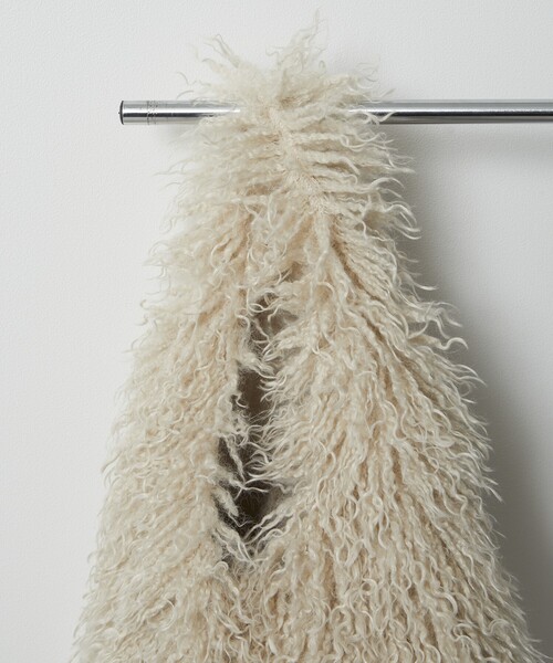 Firsthand（ファーストハンド）の「Firsthand/ファーストハンド ロングエコファートライアングルトート（トートバッグ・レディース・ブラック/ベージュ・ONE SIZE）」の9枚目の写真