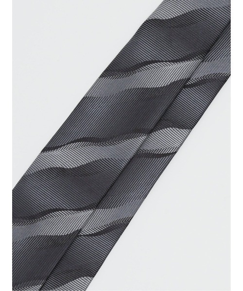 Alexander Julian(アレキサンダージュリアン)の「【日本製】アレキサンダージュリアン イタリア生地 ジオメトリック柄 ネクタイ 8.0cm幅(ネクタイ・メンズ・ブラウン/グレー・FREE)」の7枚目の写真