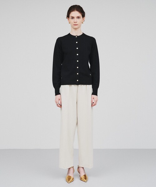 cloenc（クロエンス）の「◆ベーシック クルーネックカーディガン（カーディガン/ボレロ・レディース・ブルー系その他/ナチュラル/ブラック・02）」の19枚目の写真