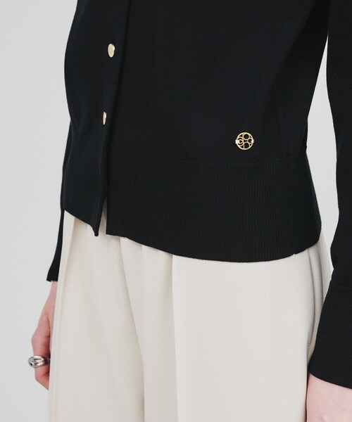 cloenc（クロエンス）の「◆ベーシック クルーネックカーディガン（カーディガン/ボレロ・レディース・ブルー系その他/ナチュラル/ブラック・02）」の21枚目の写真
